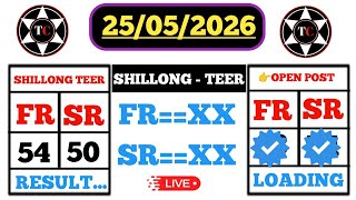 25/05/2026 Shillong Teer Target Number Today || Shillong Teer Common Number Today @TeerCenter10 
