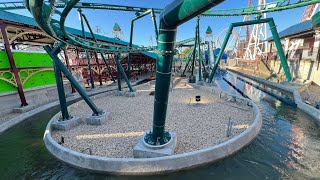 Coney Island Luna Park Leti’s Treasure Log Flume (OCTOBER 2022 TEST RUNS)