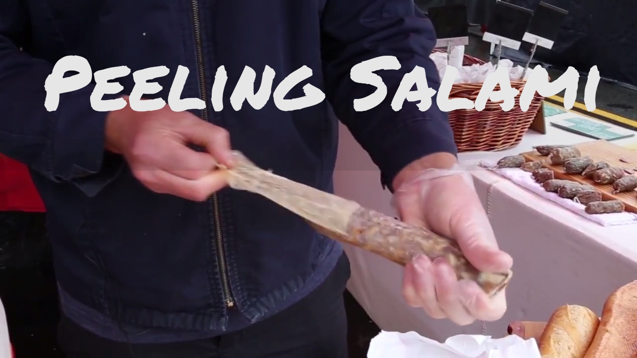 Peeling and Storing Artisan Salami with Joshua Beagle