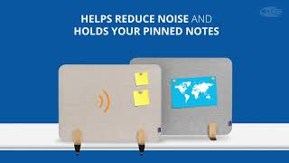 ELEMENTS desk dividers - Make your workspace work