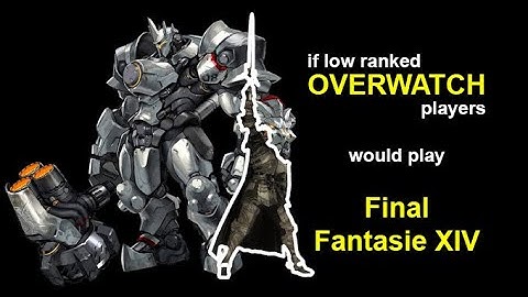 Overwatch players playing FF14