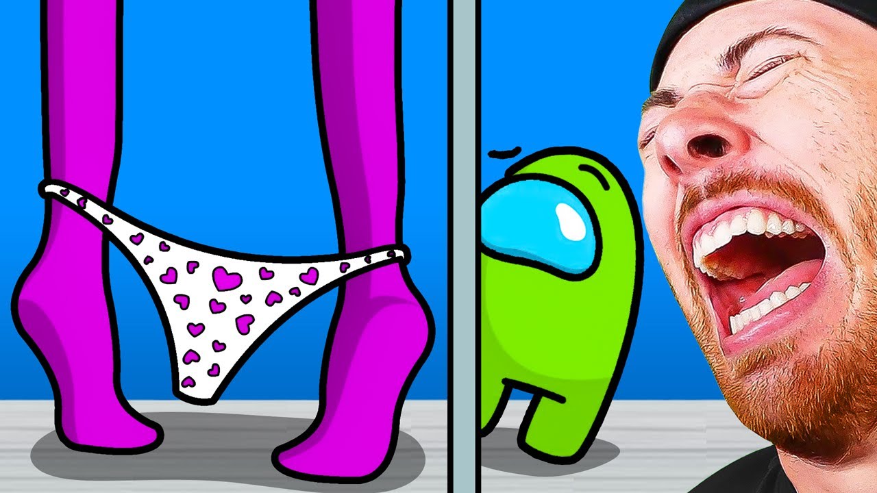FUNNY ANIMATIONS That will Make you LAUGH (Among Us)