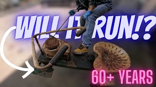 WE TRIED TO START A 60 YEAR OLD MOWER! (Full Video)
