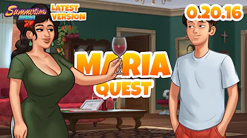 Maria Complete Quest (Full Walkthrough) - Summertime Saga 0.20.16 (Latest Version)