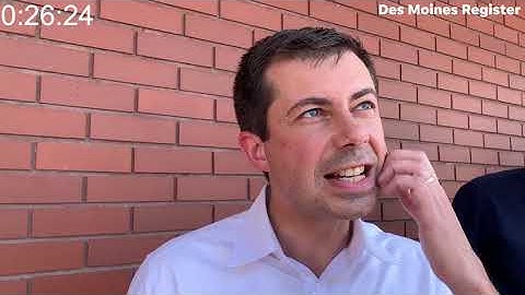 How many Democratic presidential candidates can Pete Buttigieg name in under a minute?