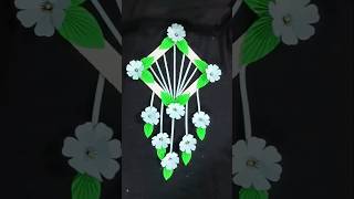 amazing wall hanging#easy paper flower#aesthetic room decor#home decor ideas#paper craft#diy craft