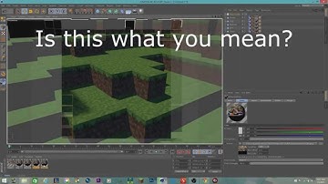 30 Second C4D Minecraft Tutorial :: Blurry Blocks FIX
