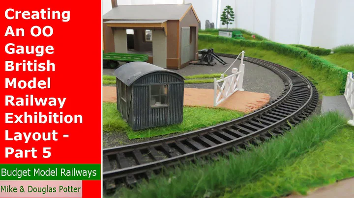 Creating An OO Gauge British Model Railway Exhibition Layout - Part 5 - Continuing Hills & Scenery
