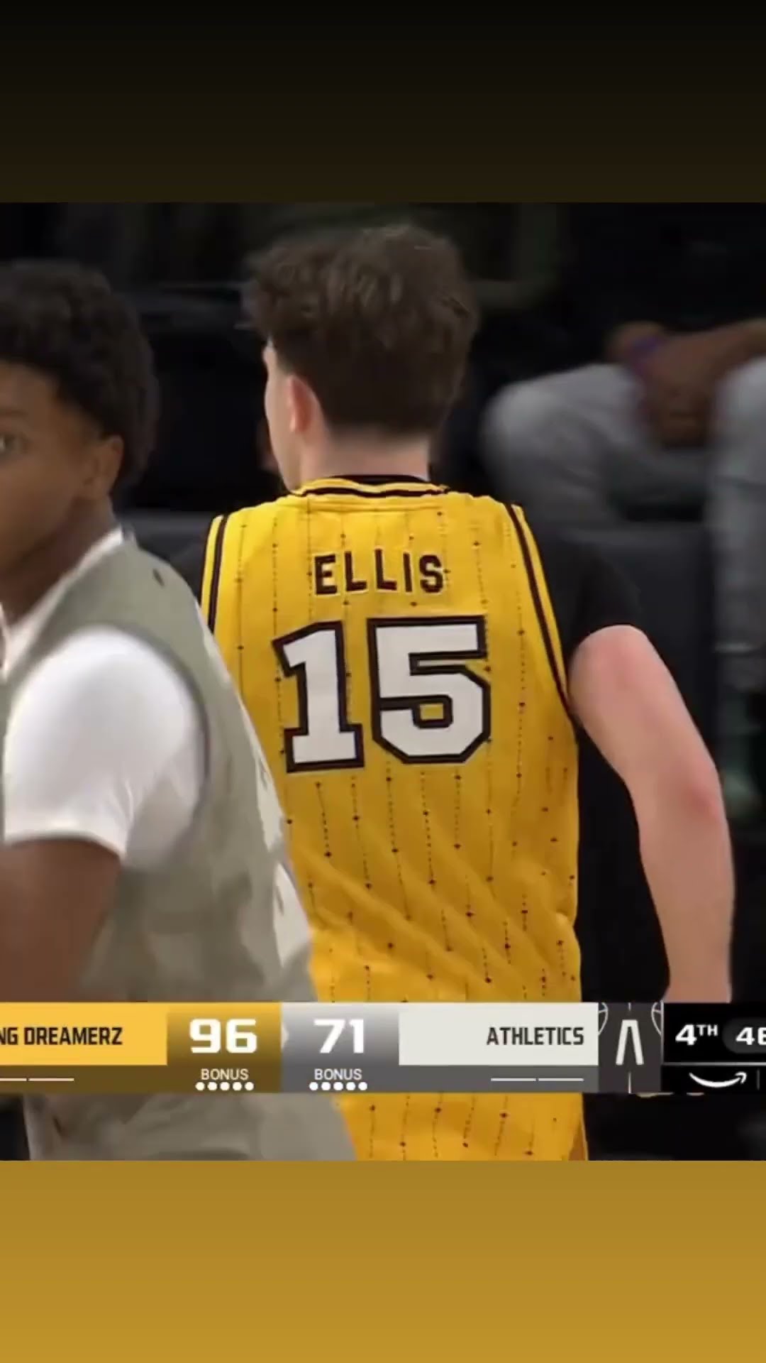 Eli dropped 36 last night but what will he do against RWE tonight at 7? ? #shorts #basketball #ote