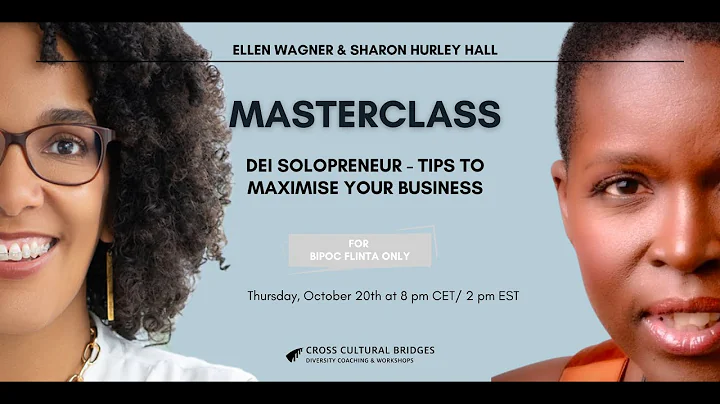 Masterclass w/ Sharon Hurley Hall for DEI solopren...