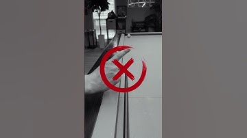 Cueball and Object Ball frozen to the rail? Try this tip☝🏼 #billiards #pool #nineball