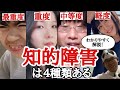 【知的障害①】知的障害の特徴(重症度別に解説)