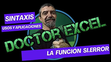 ✈️  Cómo usar la función SI.ERROR en Excel