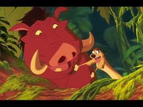 Timon and pumbaa-the fart song - YouTube