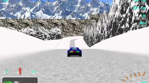 Re-Volt Custom Track Rally in Mountain2 by Sweet2flower, 8 Lap Race