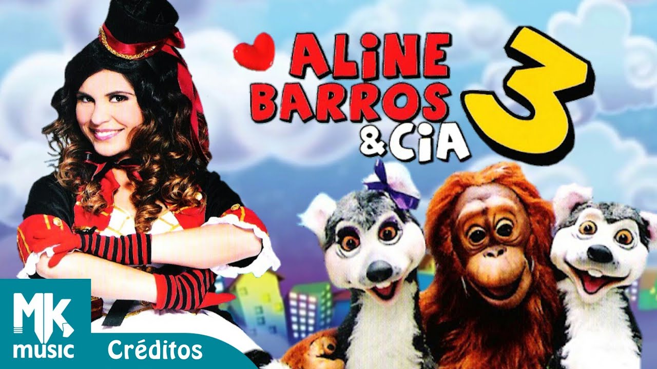 DVD Aline Barros & Cia 3 - Abertura 