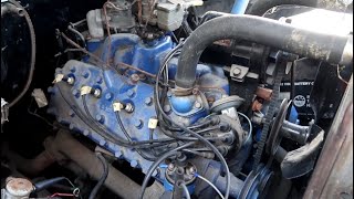 Starting up a 1953 Ford flathead V8. by jhnfrrguto 71 views 2 months ago 9 minutes, 38 seconds