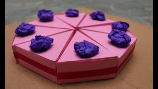 BIRTHDAY CAKE GIFT BOX WITHOUT PRINTABLE screenshot 1