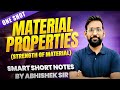 Material Properties in Soil Mechanics in 10 Minutes 🔥 | Fast Revision Short Notes #gate2026 #civil