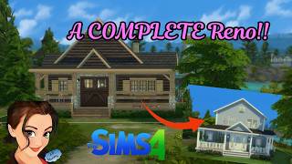 COMPLETELY Re Doing My Old Build!! | Sims 4 | Drab To Fab
