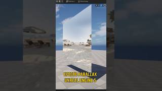 🏝️ PARALLAX en 1 plano (sin modelar nada) | UE5