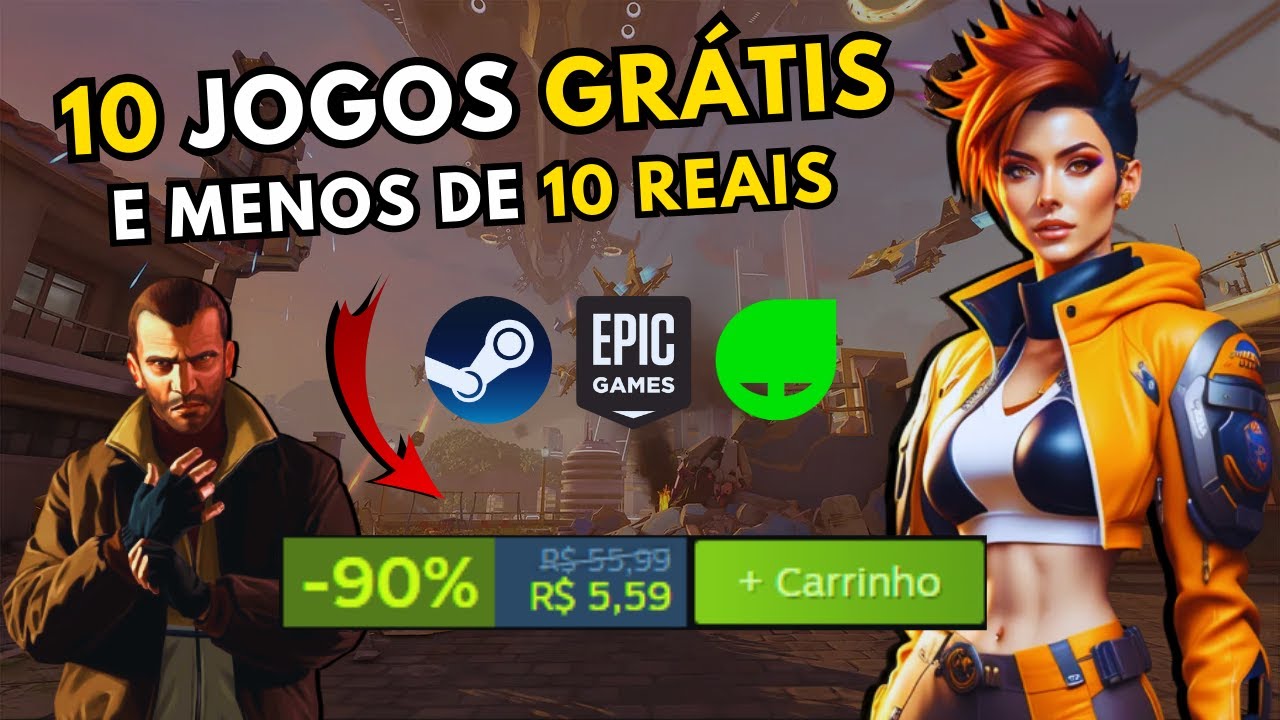 Epic Games: jogos GRÁTIS que estão chegando