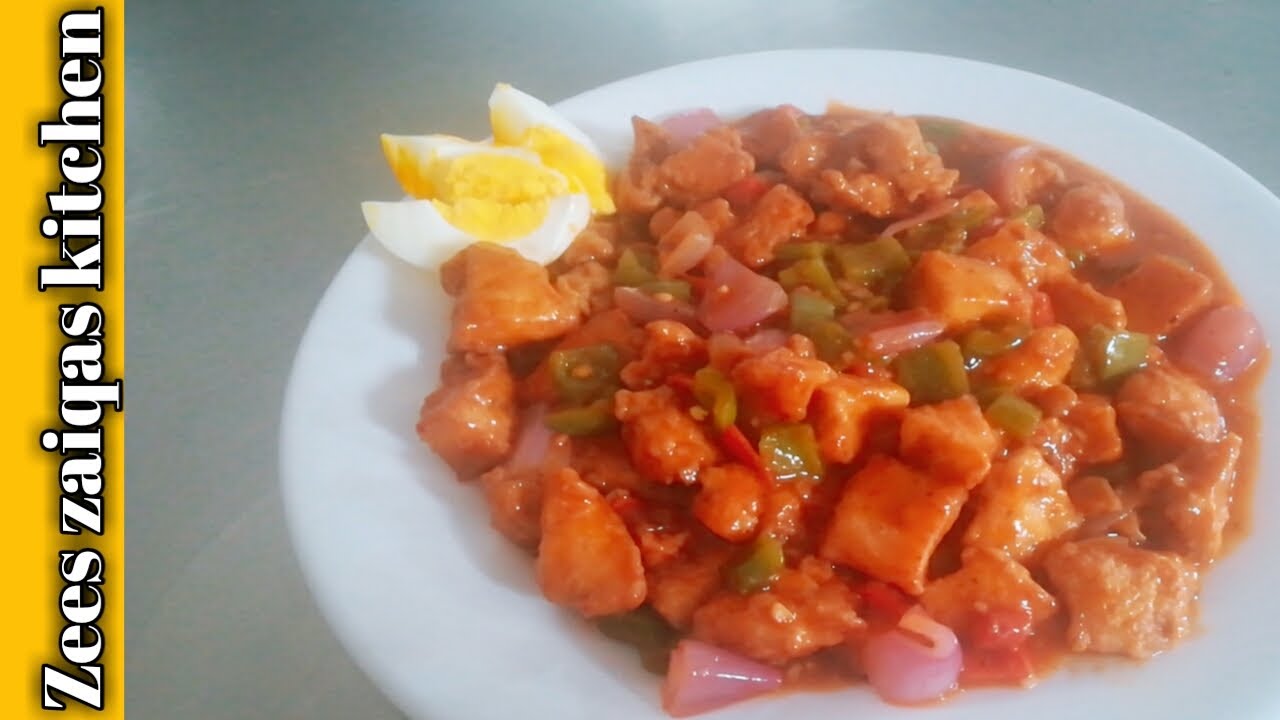 Chicken in Hot Garlic sauce recipe Restaurant style Urdu & Hindi mein. YouTube