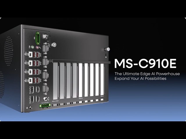 MS-C910E Edge AI Box for Machine Vision, Automation & AI Inference | MSI