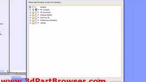 Auto Index 3D CAD Data, Find 3D CAD Data using a Desktop Search