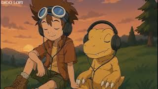 Volte para os Dias de Digimundo – Lo-fi com a Nostalgia de Digimon Adventure #lofi  #digimon