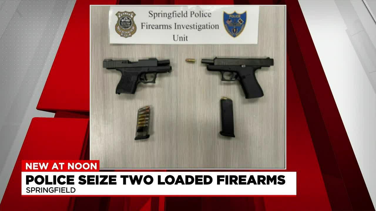 2 arrested, 2 guns seized during downtown Springfield traffic stop ...