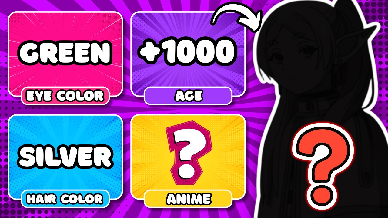 Can you Guess 80 Anime Characters from 4 Clues? 🔥 | Anime Quiz