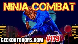 RETRO GAMES: Ninja Combat Review | Neo Geo | SNK Geekoutdoors.com EP179 screenshot 2