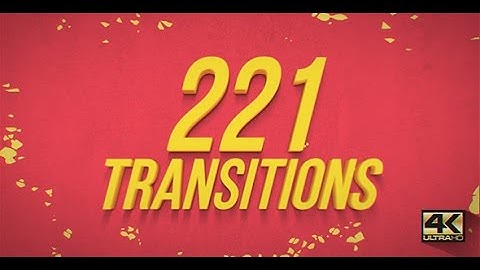 Big Pack Transitions | After Effects Template | Elements
