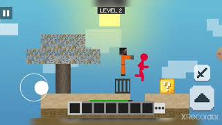 Stickman vs Multicraft: Lucky Block ///Gameplay Walkthrough All Levels 1 - 13 Android iOS Games Free screenshot 2