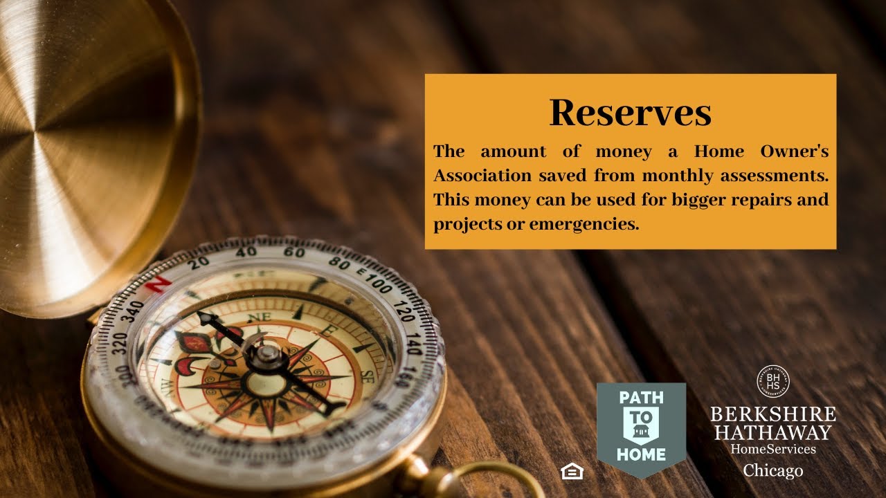 Real Estate Key Term What are Reserves? YouTube
