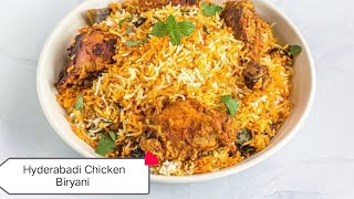 Hyderabadi Chicken Biryani | Authentic Hyderabadi Chicken Biryani Recipe | Step-by-Step Tutorial.