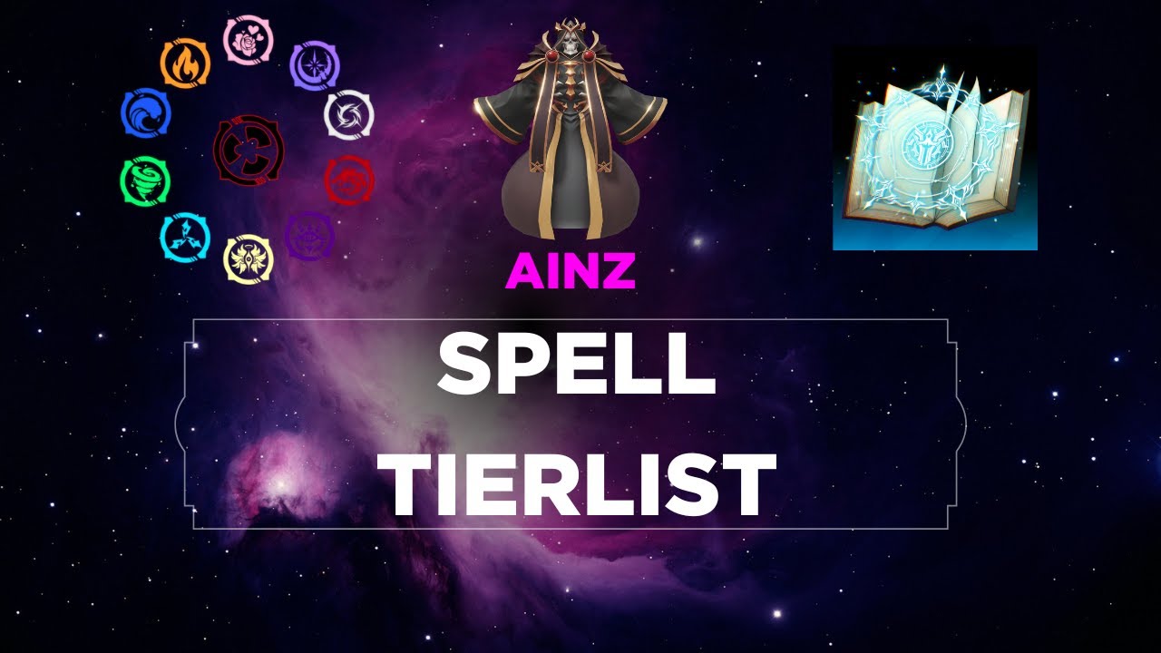 Ranking all Ainz spells (Holy yap!) | Anime Vanguard Tier List Lich ...