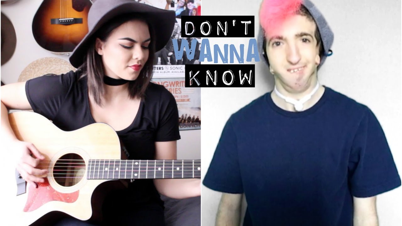 Don't Wanna Know - Maroon 5 ft. Kendrick Lamar acoustic/ASL cover (Mackenzie Johnson & Andy Signs)
