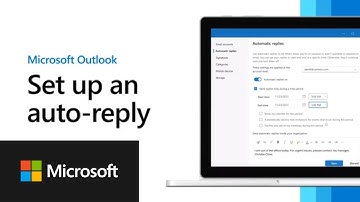 Set up an autoreply in the new Outlook