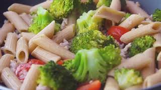 How To Make Chicken With Pasta & Broccoli And How To Make Taco Stuffed Tomatoes.