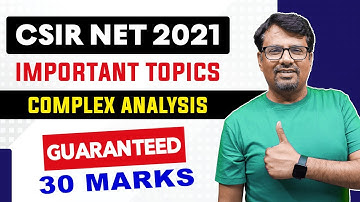 CSIR-NET 21 Important Topics Part 5 | Complex Analysis (30 Marks) | Exam Hacks By GP Sir #shorts