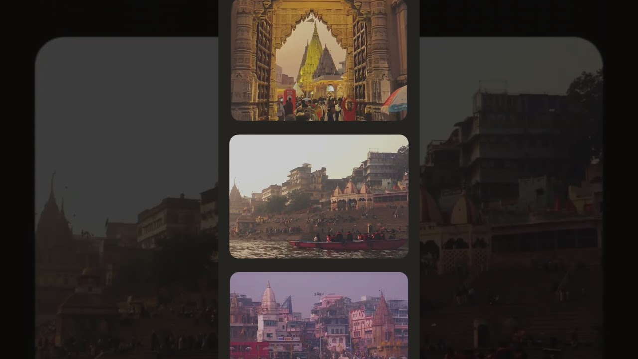 Varanasi |banaras | Kashi | beautiful place to visit | best Watsup status | #reels #ayodhya #banaras