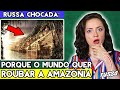 6 mistérios da Amazônia que a ciência ainda NÃO SABE responder😨😲GRINGA RUSSA REAGINDO