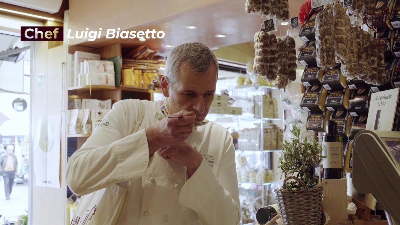 Salone dei Sapori, Biasetto fa la spesa per la sua Sbrisolona