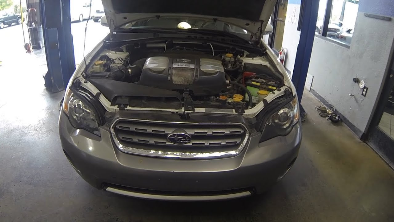 Subaru H6 3.0 Spark Plug Replacement YouTube