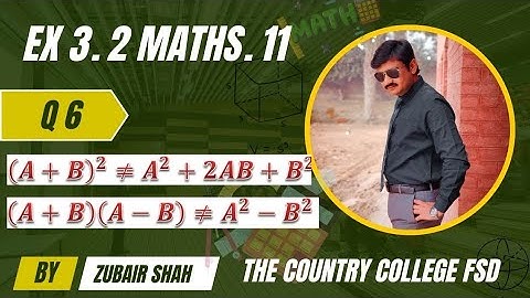 Maths.11 Ex 3.2 Q6 Matrices and Determinants|By Zubair Shah