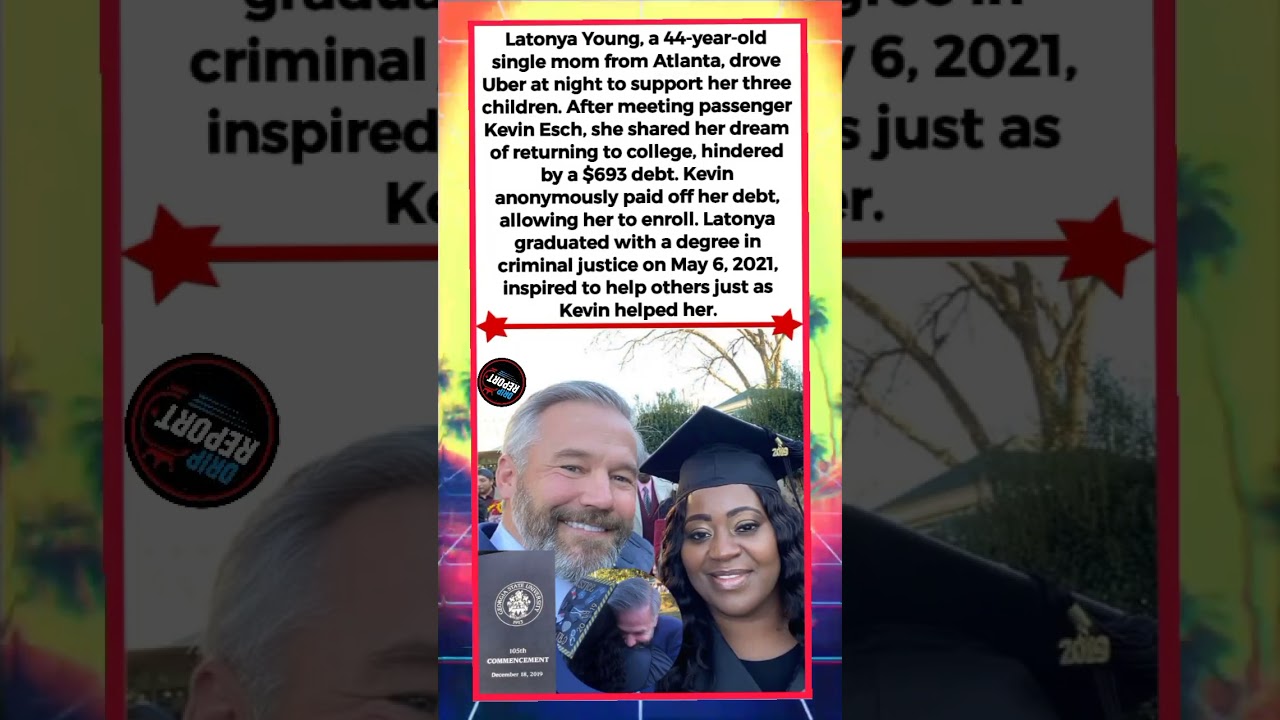 🚖 Single mom’s Uber ride changed her life! 💖 Stranger paid her $693 debt—she GRADUATED! 🎓