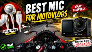 Best mic for DJI ACTION 4 | Sound test while riding