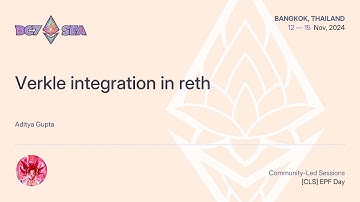 Verkle integration in reth